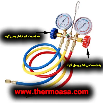 شارژ گاز چیلر